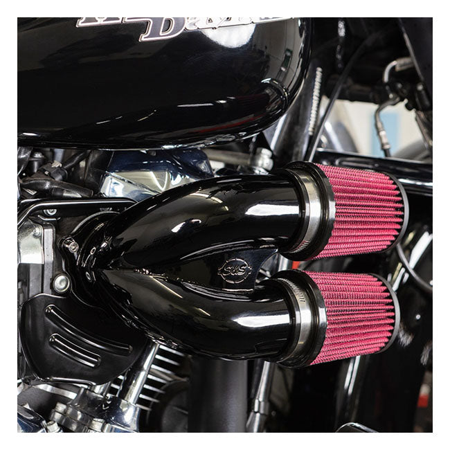 Tuned Induction Air Cleaner Kit Black For 18-22 Softail