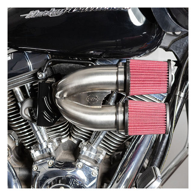 Tuned Induction Air Cleaner Kit Stainless For 16-17 Softail