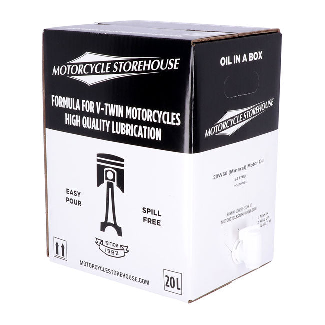 20W50 Mineral Motor Oil 20 Liter Box