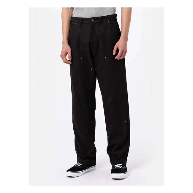 Dickies Duck Canvas Utility Trousers Stone Washed Black