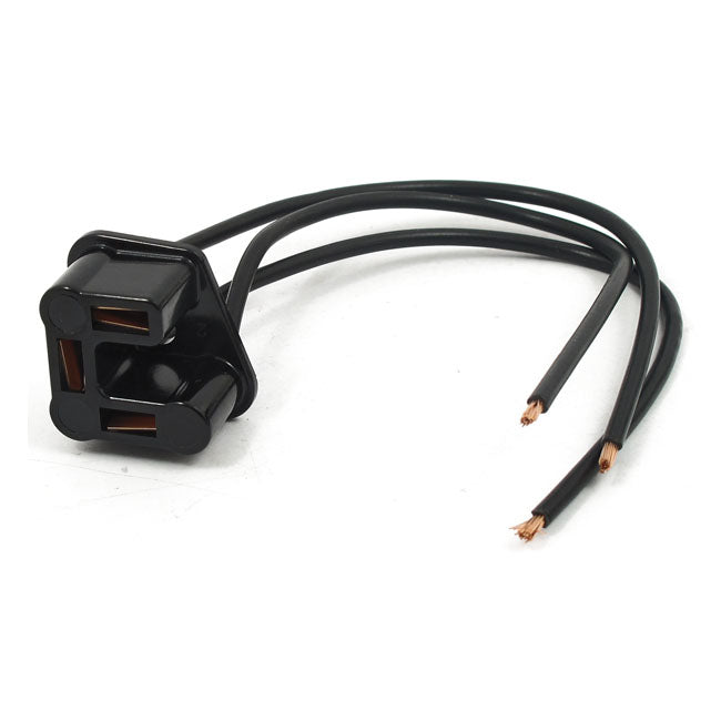 Co H4 Headlamp Wiring Plug 3 Prong