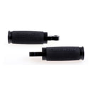 Racing Rider Foot & Shift Peg Set Gloss Black For All traditional H-D Male mount