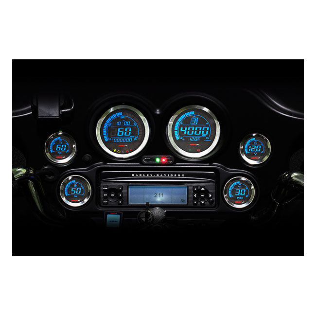 HD-02 6-Piece Gauge Kit For Touring