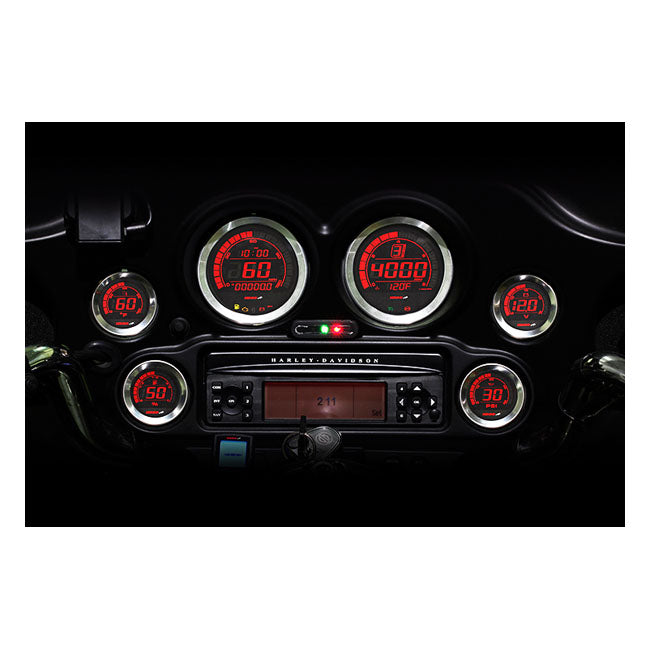 HD-02 6-Piece Gauge Kit For Touring