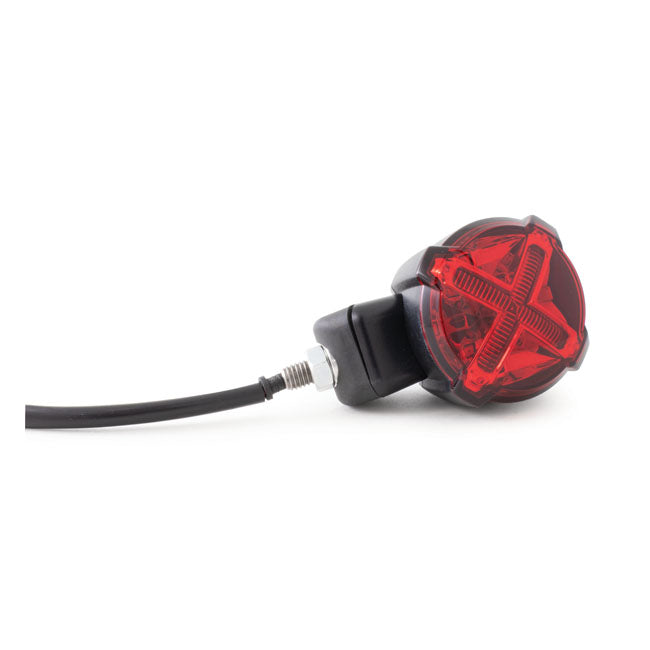 'Gt-02' Led Taillight Red Lens For Universal
