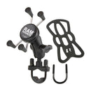 X-Grip Phone Mount With U-Bolt Base Small Phones - Short Socket Arm