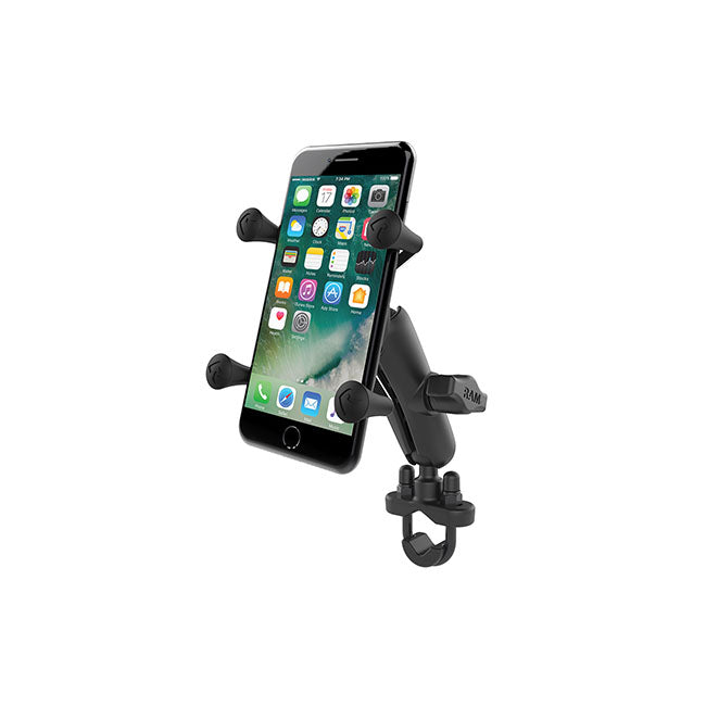 X-Grip Phone Mount With U-Bolt Base Small Phones