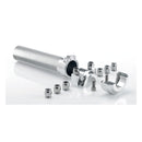 Whiskey Throttle Assembly Polished Fits 81-21 H-D With Dual Throttle Cables