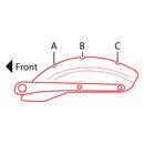 Luggage Rack For Solo Seat Black For 04-21 XL With A & B Mount Holes