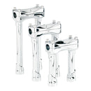 Murdock Risers 6 Inch Chrome TUV Approved