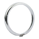 Bates Style Headlamp Trim Ring 4-1/2 Inch Chrome