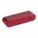Shorty Led Taillight Horizontal Use Red Lens