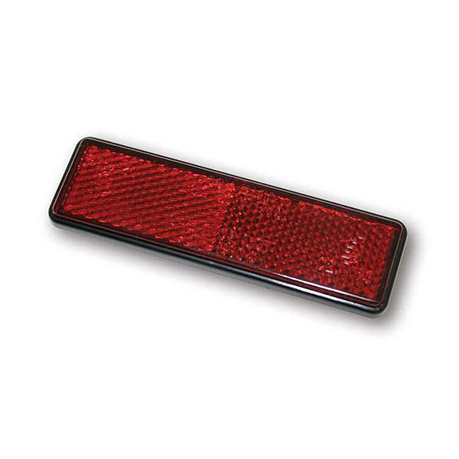 Universal B-Seen Reflector Rectangular 94X28Mm Red 943480