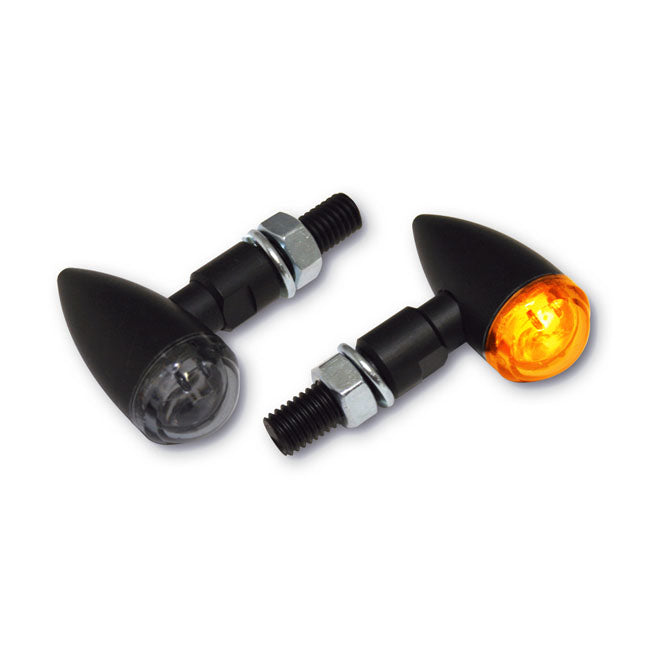 PB2 LED Turn Signals Black / Smoke Lens