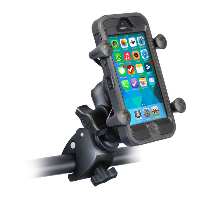 X-Grip Phone Mount Tough Claw Small Phones - Short Socket Arm