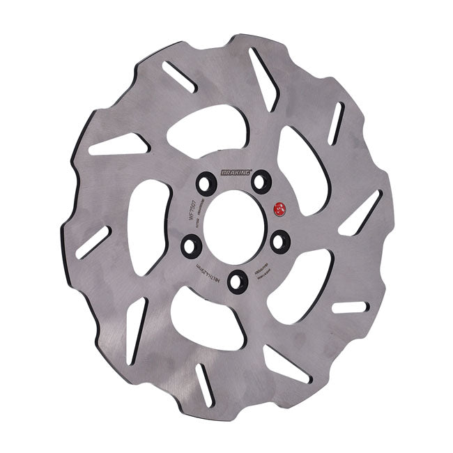 Solid Wave Brake Rotor 11.5 Inch Rear TUV Approved Fits 00-21 Softail (Excl. FXSE)