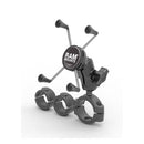 X-Grip Phone Mount Torque Rail Base Small Phone - Short Ball To Ball Arm