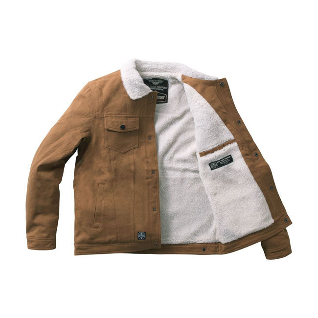 Sherpa Lined Canvas Jacket Duck