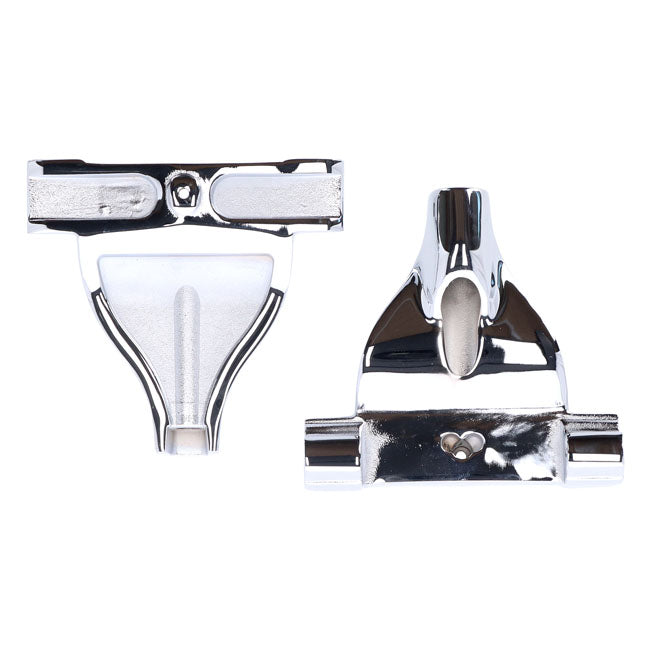 Passenger Floorboard Mount Brackets For M8 Softail Chrome