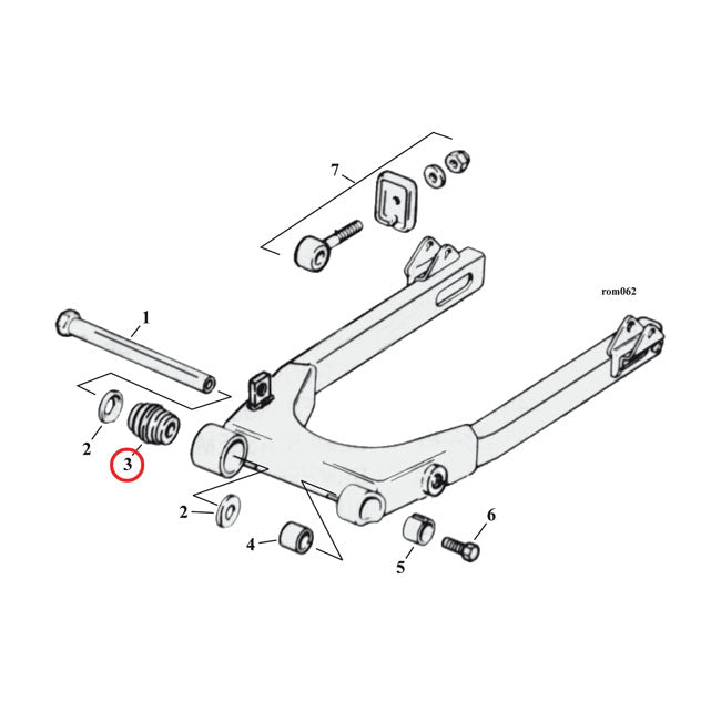 Bearing Assembly Swingarm