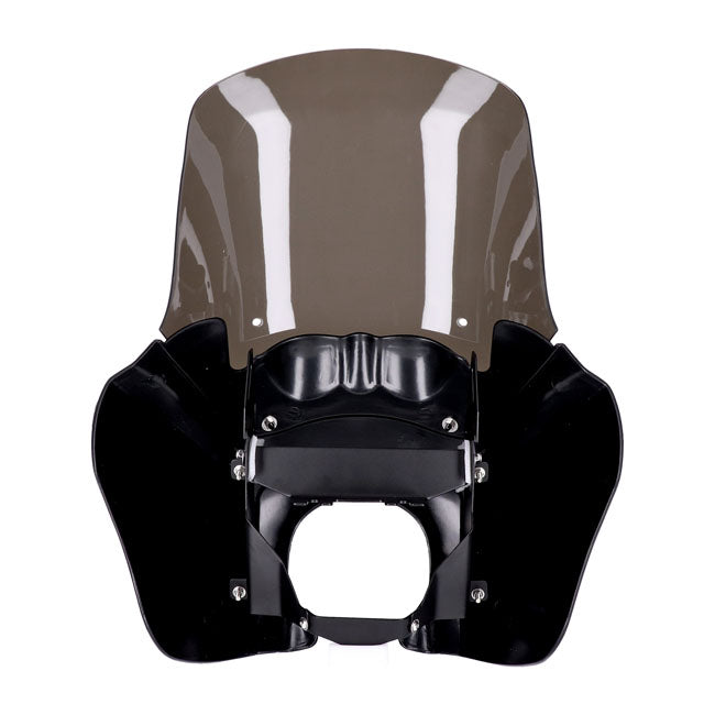 Headlamp Fairing Gloss Black Tinted Windshield