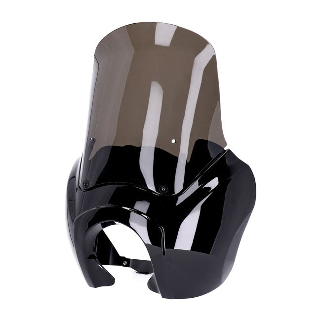 Headlamp Fairing Gloss Black Tinted Windshield