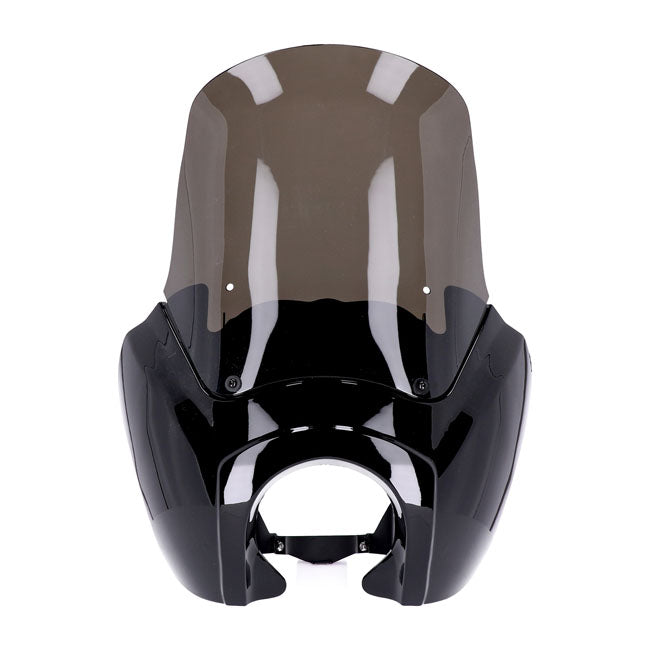 Headlamp Fairing Gloss Black Tinted Windshield