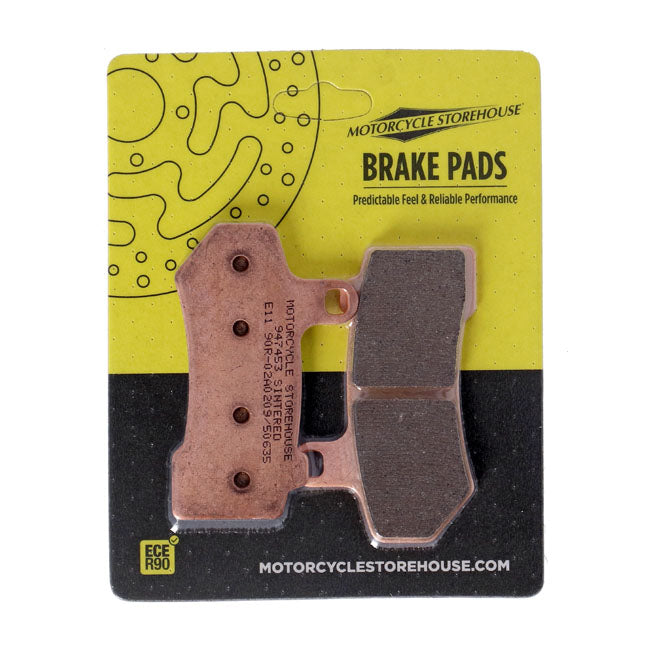 MCS Brake Pads Front & Rear Sintered For Front & Rear 08-23 Touring