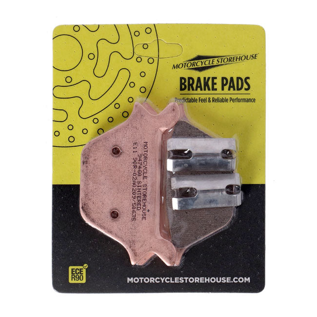 MCS Brake Pads Rear Sintered For Rear 06-07 FXSTB/C