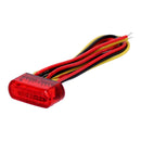 Fastline Led Light Taillight With Brake Light Red Lens