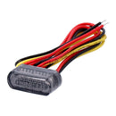 Fastline Led Light Taillight With Brake Light Smoke Lens
