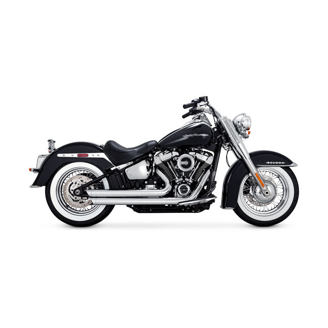 Big Shots 2-2 Exhaust Chrome For 18-20 Softail 107/114 Excl