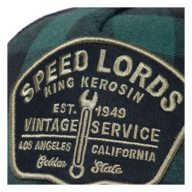 King Kerosin Speed Lords Check Trucker Cap
