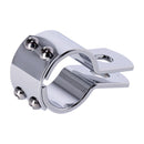 3-Piece Clamp 1-1/2 Inch Chrome Steel For Round Tubes