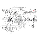 Support Shifter Cam With Bearing Left For 80-00 5-sp B.T.