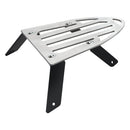 Optional Luggage Rack Silver / Black For Suzuki: 16-21 SV650 With 950741 / 950742 C-Racer Seat