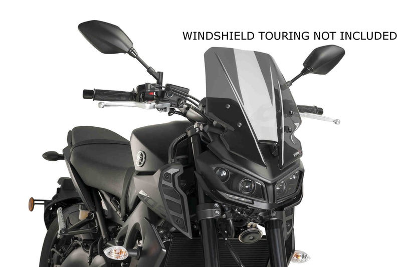 New Generation Sport Screen For Matte Black For Yamaha MT-09 2017-2020