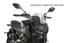 New Generation Sport Screen For Matte Black For Yamaha MT-09 2017-2020