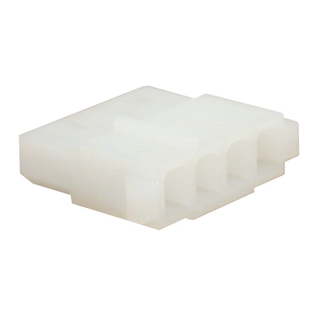 Namz Amp/Te Connector White Plug 4-Pin