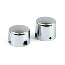 Rear Axle Nut Cover Kit For 00-07 Softail NU Chrome