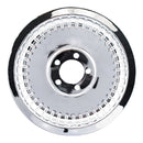 Pulley Cover Smooth Ribbed 70T Chrome For 00-07 Softail FXSTD Deuce NU