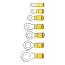 Connectors Ring Terminal PVC Crimp. Yellow 3.5 MM