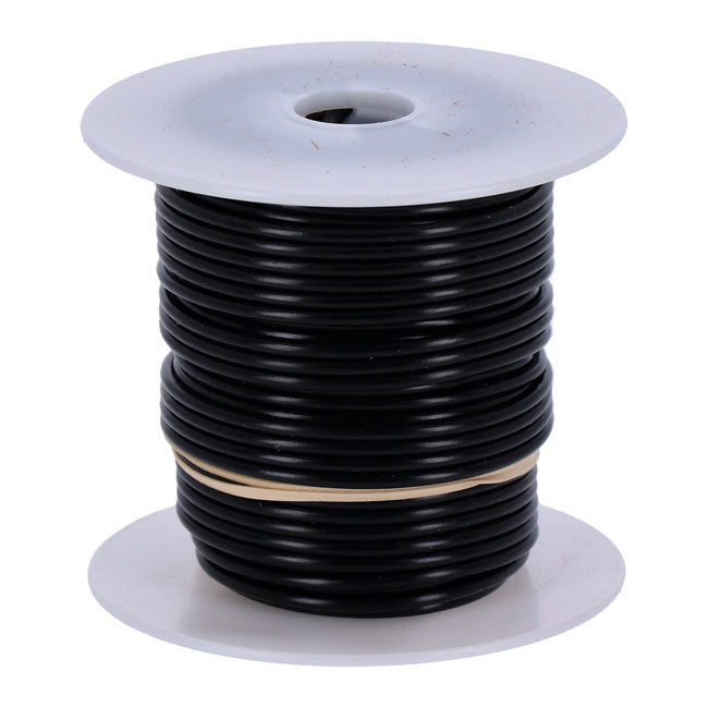 Wire On Spool Black - 14 Gauge / 100 Ft