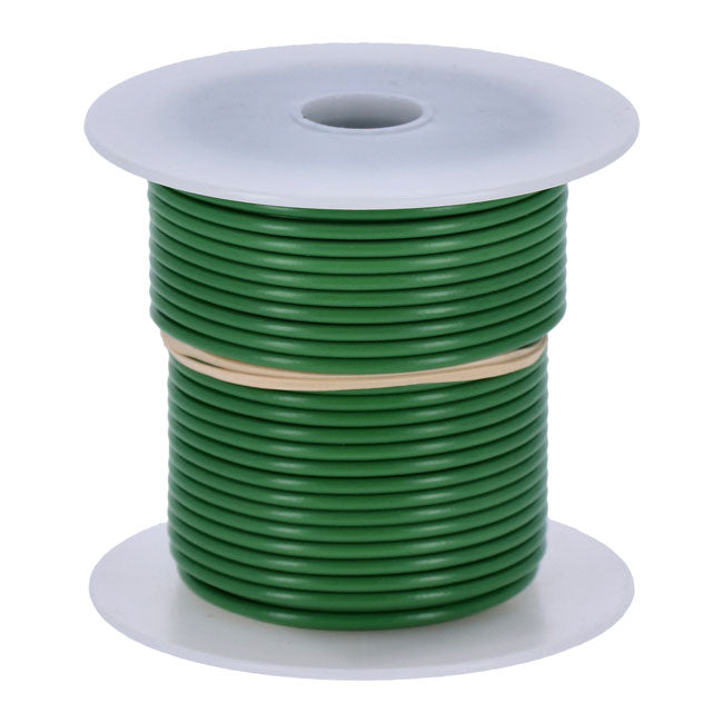 Wire On Spool Green - 14 Gauge / 100 Ft