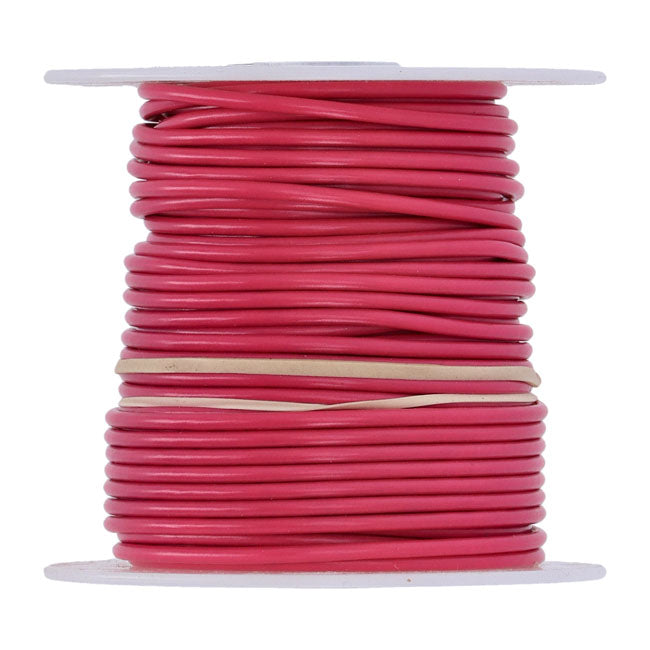 Wire On Spool Pink - 14 Gauge / 100 Ft