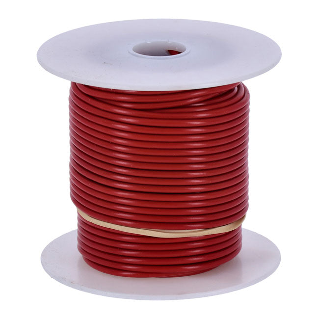 Wire On Spool Red - 14 Gauge / 100 Ft