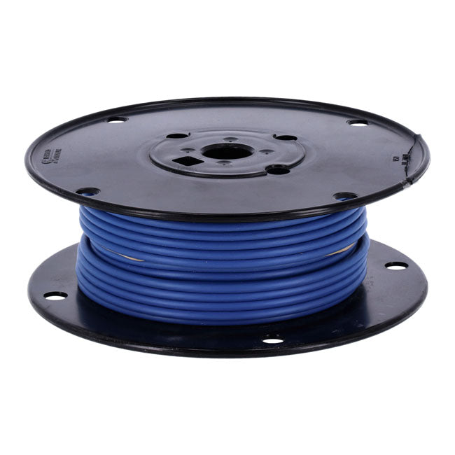Wire On Spool Blue - 10 Gauge / 100 Ft