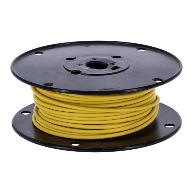 Wire On Spool Yellow - 10 Gauge / 100 Ft