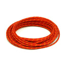 Classic Cloth Covered Wiring 25Ft Roll Red/Yellow