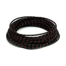 Classic Cloth Covered Wiring 25Ft Roll Black/Red